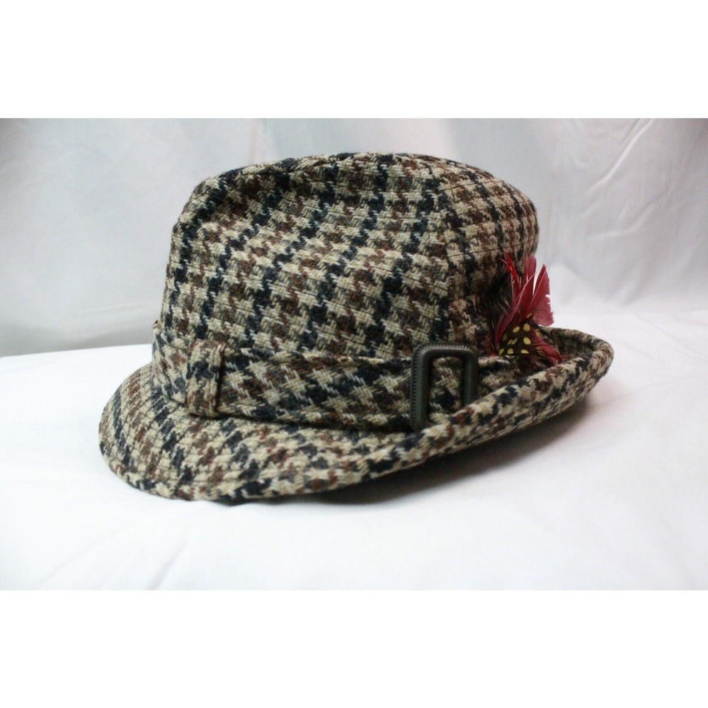 Vintage Cavanagh Wool Fedora A POSSE AD ESSE 7 1/4” New York With Cavanagh Box